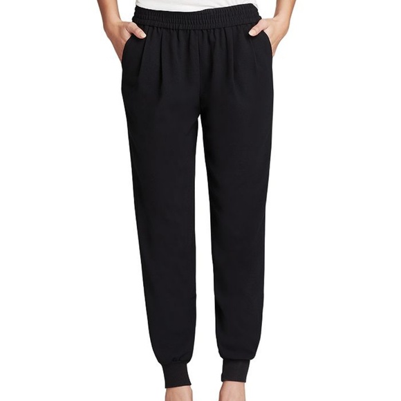 Joie Pants - Joie Mariner Jogger Pants Black Size Small